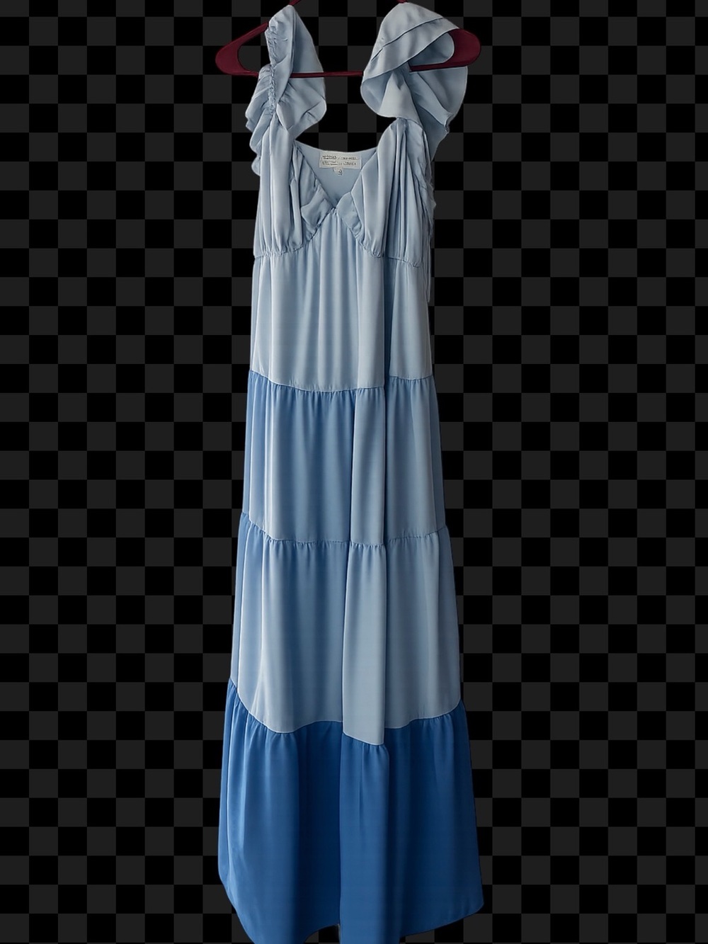 English Factory Tiered Maxi Dress